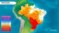 Veja o mapa das maiores temperaturas no país; capitais podem ter recorde