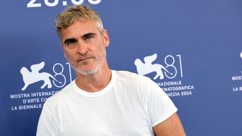 Joaquin Phoenix no tapete vermelho do Festival de Veneza 2024