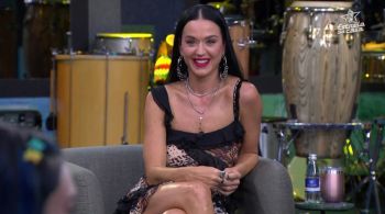 Cantora fez uma visita ao reality show musical Estrela da Casa na tarde desta quarta-feira (18)