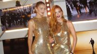 Marina Ruy Barbosa encontra Gigi Hadid na Semana de Moda de Paris