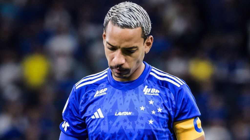 Matheus Pereira em jogo do Cruzeiro