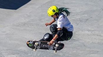 Brasileira garantiu o lugar mais alto do pódio neste domingo (22) na Itália