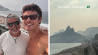 Shawn Mendes declara amor ao Brasil em foto com o pai: "País mágico"