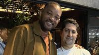 Will Smith visita churrascaria em passeio pelo Rio de Janeiro