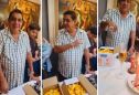 Zeca Pagodinho celebra dia de Cosme e Damião com a família; veja