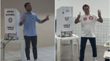 André Fernandes (PL), candidato a prefeitura de Fortaleza, votou na Escola Superior do Parlamento Cearense; Evandro Leitão (PT) votou em faculdade no bairro Varjota