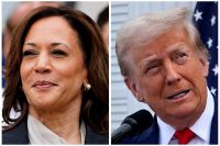 Trump volta a insultar Kamala durante discurso na Pensilvânia