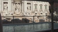 Roma inaugura piscina para coletar moedas durante as obras na Fontana di Trevi