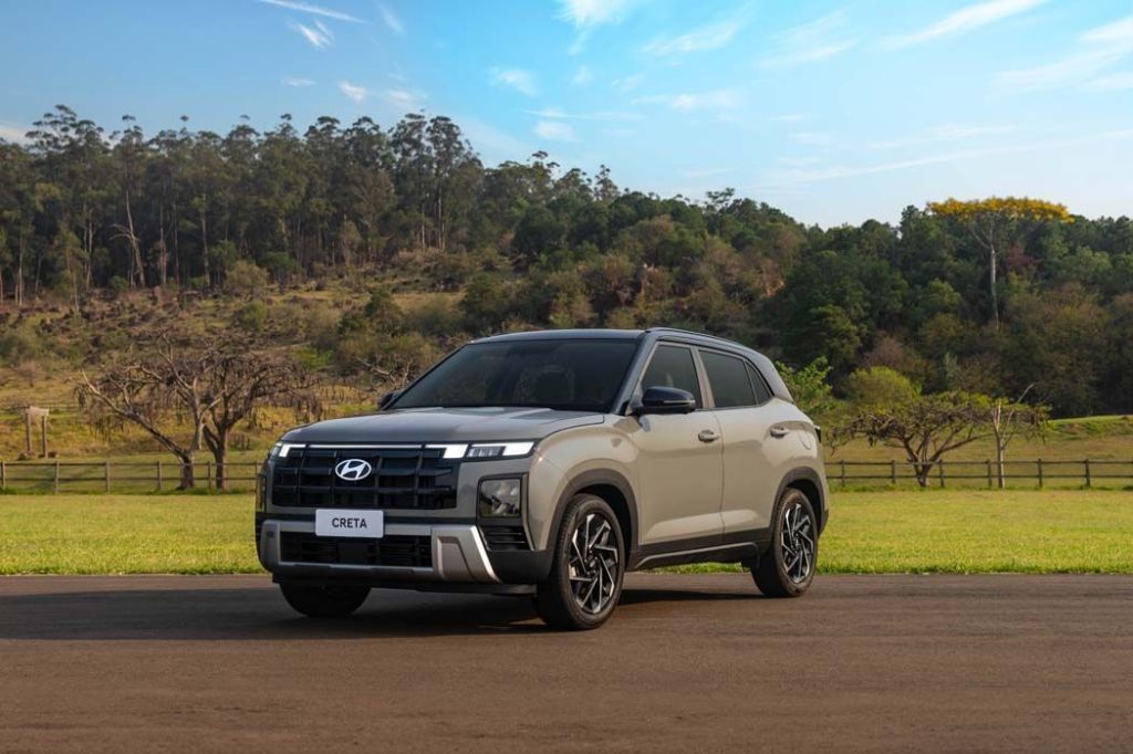 Hyundai Creta ganha novo visual e mais tecnologia