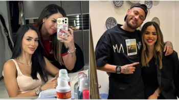 Jogador também postou foto com a cantora, com quem viveu um affair em 2019