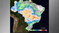 Corredor de umidade provocará chuvas de até 200 mm em 5 dias; veja regiões afeta