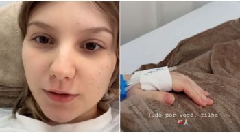 Isabel está com 5 meses e acredita que seu primogênito vá nascer com 34 semanas