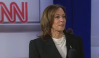 À CNN, Kamala diz que Trump é "incapaz e inapto para servir"