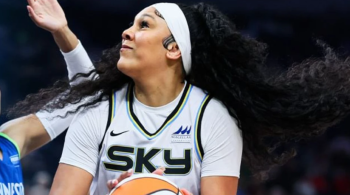 Kamilla Cardoso atuou pelo Chicago Sky na temporada 2024 da NBA Feminina