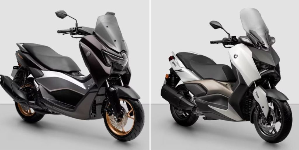 Novas Yamaha NMax e XMax