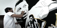 Santos "some" com autógrafos de Pelé e Neymar no CT