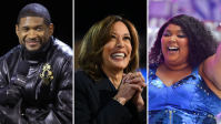 Kamala será acompanhada por Lizzo e Usher em eventos de campanha