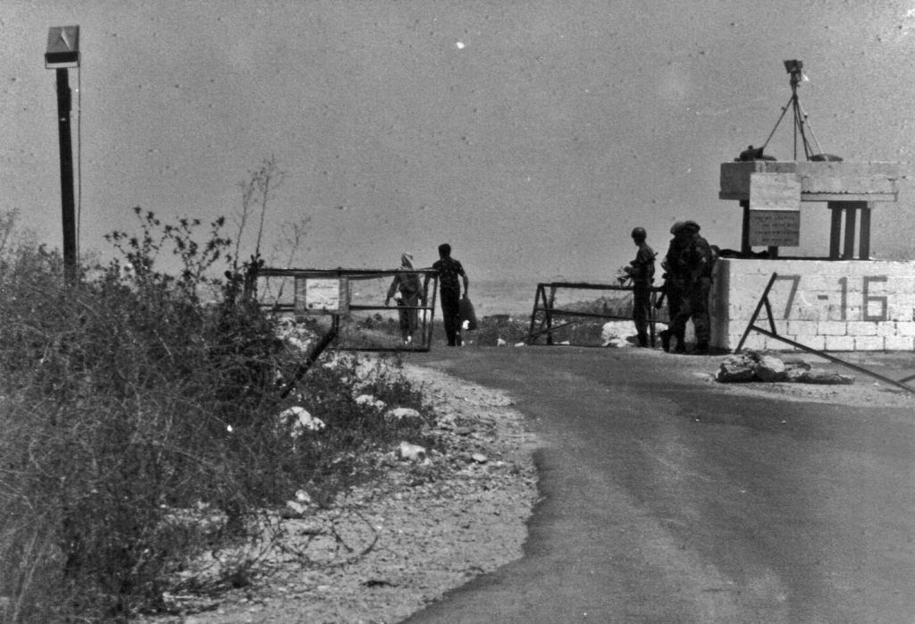 Missão de paz da ONU no Líbano, a Unifil, em 1981.