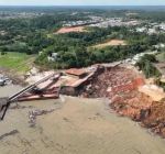 Deslizamento de terra atinge região do Rio Solimões no Amazonas; veja vídeo