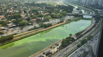 Governo de São Paulo iniciou, no fim de setembro, uma operação de bombeamento para aumentar a circulação no Rio Pinheiros