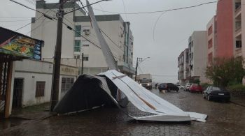 Instituto Nacional de Meteorologia emitiu alertas para tempestades em todos os estados do Sul por conta do fenômeno 