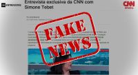 CNN é alvo de montagem com falsa entrevista de Tebet