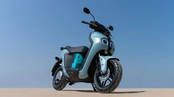 Com a renovação do portfólio, a fabricante exibiu sua primeira moto 100% elétrica