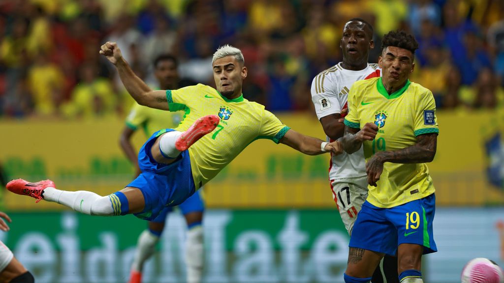 Eliminatórias: Andreas faz lindo gol de voleio para a Seleção Brasileira contra o Peru