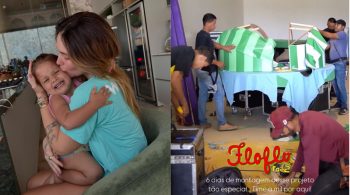 Segunda filha do casal completa 2 anos nesta terça-feira (22) e celebração será inspirada na Turma da Mônica