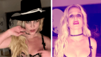 Britney Spears faz dança sensual com lingerie transparente; assista