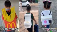 Dia da Mochila Maluca: veja as invenções mais divertidas de pais e alunos