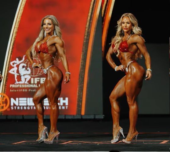 Francielle Mattos e Isa Nunes nas finais do Mr. Olympia 2024