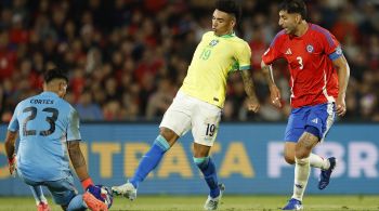 Atacante fez o primeiro gol da equipe brasileira no duelo contra o Chile pelas Eliminatórias