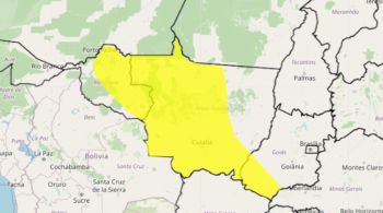 Além de capital Cuiabá, outros 117 municípios devem ser atingidos; Chuvas podem chegar a até 50 milímetros e ventos entre 40 e 60 km/h