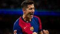 Lewandowski brilha e Barcelona goleia o Real Madrid por LaLiga