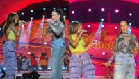 Ivete Sangalo surge no palco do "Numanice" e canta com Ludmilla