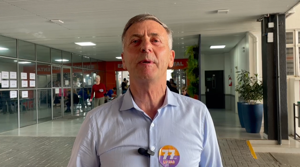 Luizão Goulart, candidato à prefeitura de Curitiva