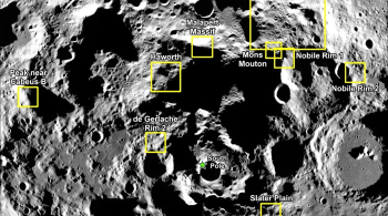 Espaçonave tripulada fará alunissagem no Polo Sul lunar, região nunca explorada por humanos