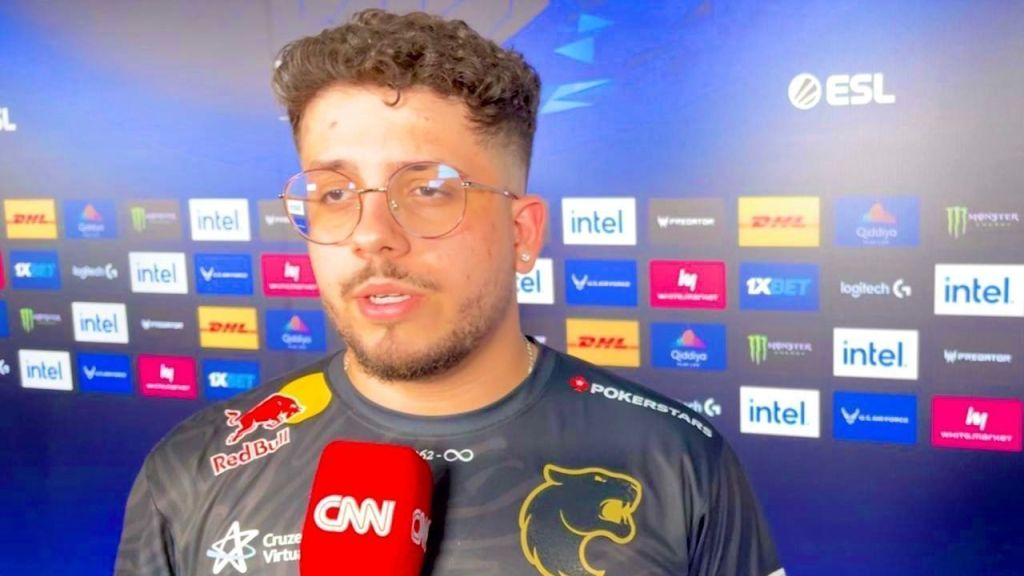 Kscerato, jogador da FURIA, lamenta derrota no IEM Rio