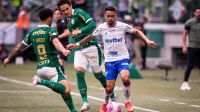 Palmeiras fica à frente duas vezes, mas sofre empate do Fortaleza em casa