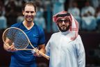 Saiba quanto vale a raquete de ouro que Rafael Nadal ganhou na Arábia Saudita