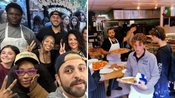 O gesto da cantora foi compartilhado no perfil oficial da pizzaria em Maplewood, em Nova Jersey, nos Estados Unidos