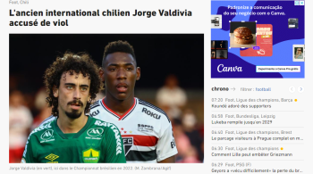 L'Equipe confundiu o ex-Palmeiras com o atacante que passou por Inter, São Paulo e Atlético-MG