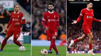 Situação contratual de van Dijk, Salah, e Alexander-Arnold segue parada e sem sinalização de renovação por parte do clube inglês, como informou nesta segunda o jornal Mirror