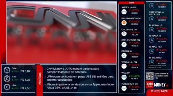 Dashboard exclusivo da CNN exibirá cotações de ações, commodities, moedas e ações de empresas do mundo todo