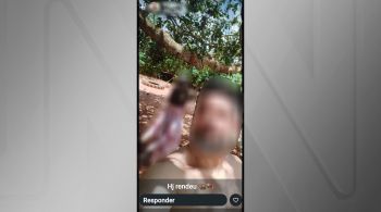 Imagem foi compartilhada pelo homem em suas redes sociais; caso ocorreu em MG