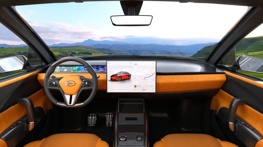 Lecar 459 Híbrido: carro nacional tem interior minimalista e moderno