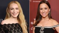 Lindsay Lohan e Lacey Chabert refazem cena de "Meninas Malvadas"; veja vídeo