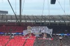 Torcida do Flamengo faz mosaico na final da Copa do Brasil; veja