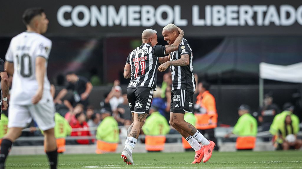 Vargas descontou para o Atlético-MG no segundo tempo